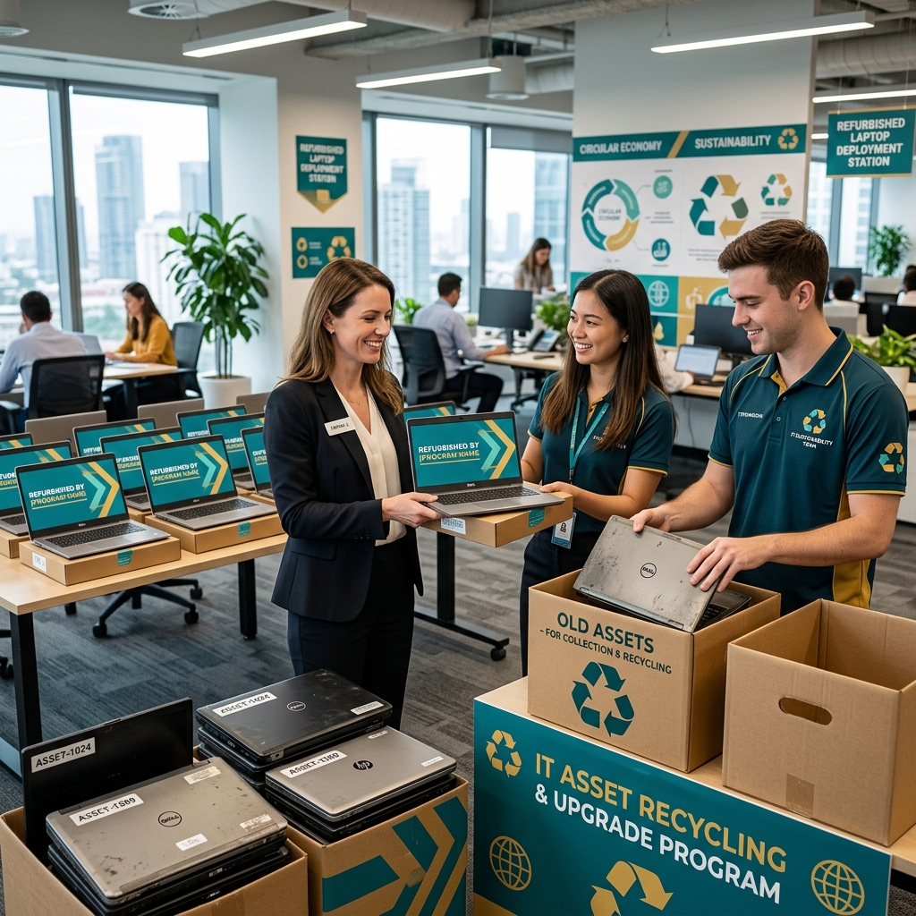 Responsible IT asset recovery and e-waste handling